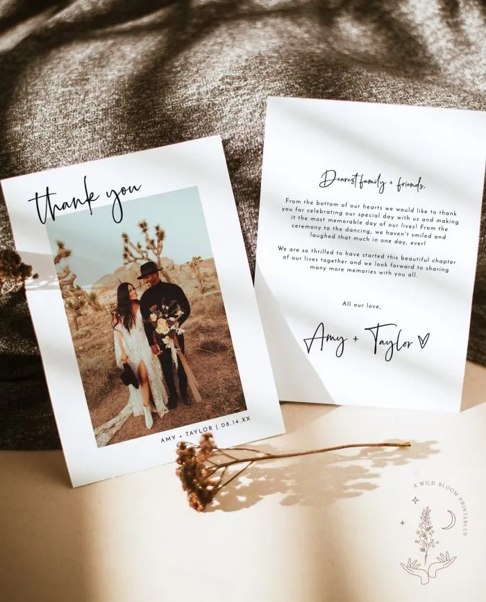 10 Best Wedding Thank You Cards for 2024: Perfect Choices for Your Guests