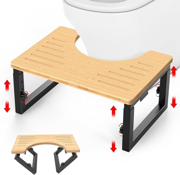 10 Best Adjustable Height Squat Stool Potty for Adults in 2024