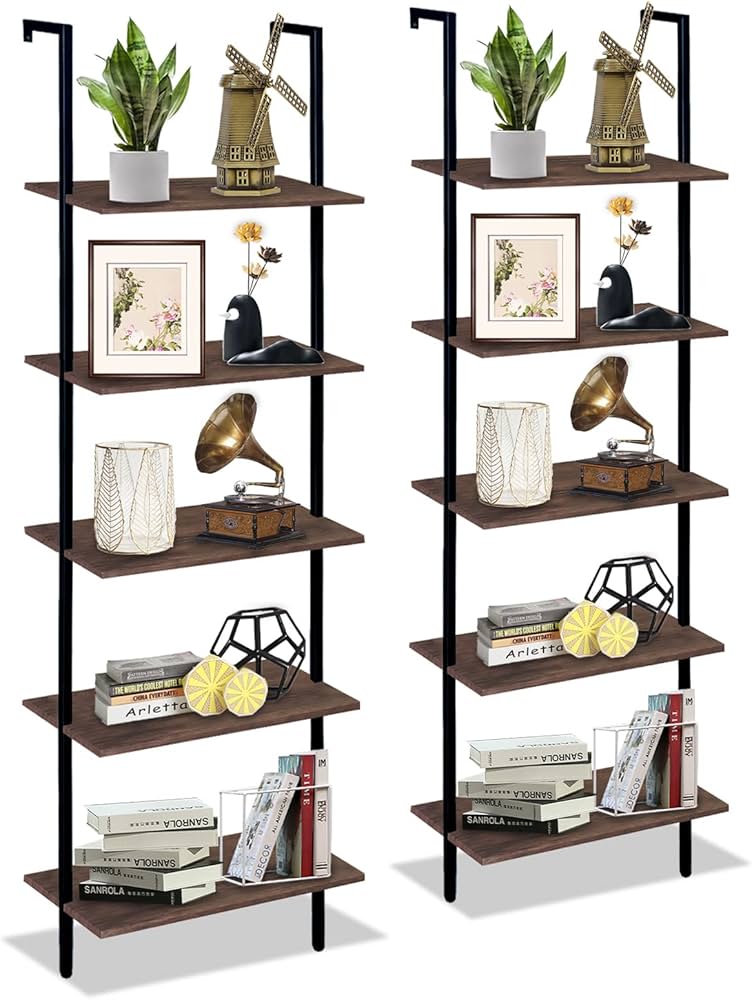 10 Best Ladder Bookshelves for Stylish Storage in 2024