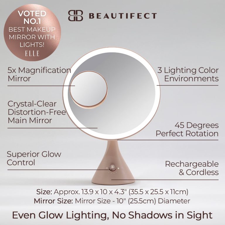 10 Best Makeup Mirrors with Lights to Elevate Your Beauty Routine in 2024