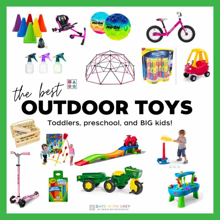 Best Outdoor Toys for Toddlers: Top Picks for 2024 Fun and Learning