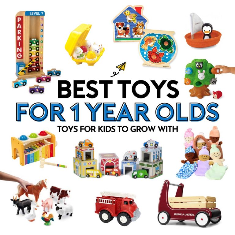 10 Best Toys for 1 Year Olds in 2024: Top Picks and Must-Have Products