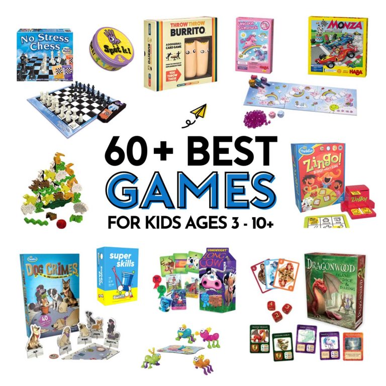 10 Best Board Games for 5 Year Olds in 2024: Fun Picks for Kids!